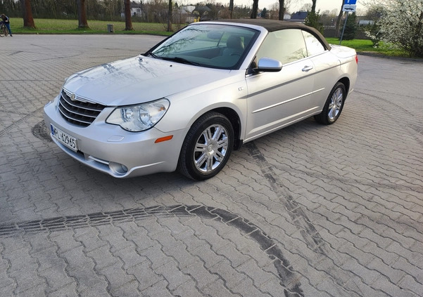 Chrysler Sebring cena 16900 przebieg: 170400, rok produkcji 2008 z Ciechocinek małe 191